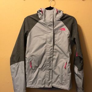 The North Face rain jacket